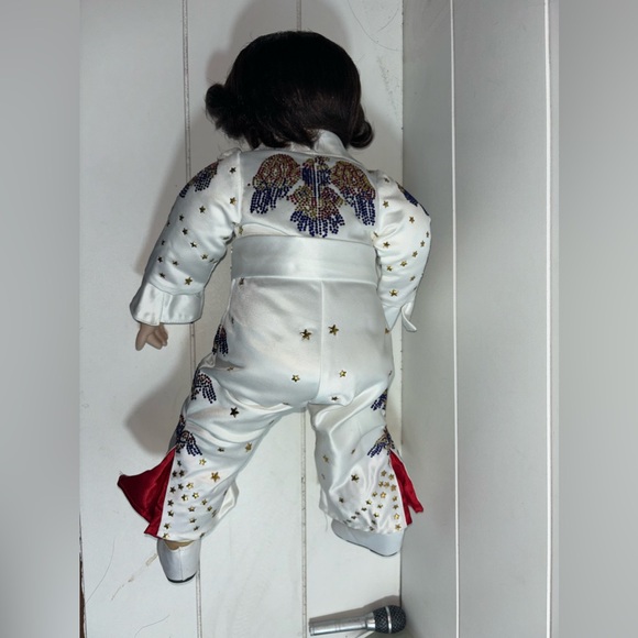 Marie Osmond’s Baby Elvis Porcelain Collectible Limited Edition Doll - Picture 6 of 13